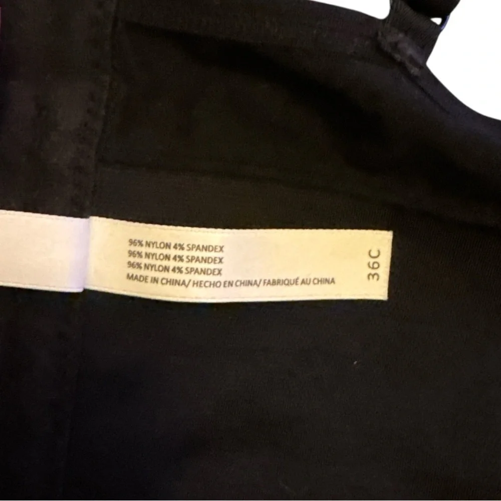 Jason Wu Women's Black Bra Size 36C - Picture 5 of 5
